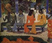 Paul Gauguin Market Spain oil painting artist